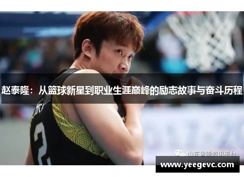 赵泰隆：从篮球新星到职业生涯巅峰的励志故事与奋斗历程